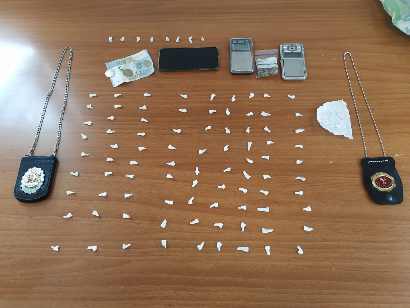 Detienen a un hombre con 88 dosis de cocaína en Bollullos