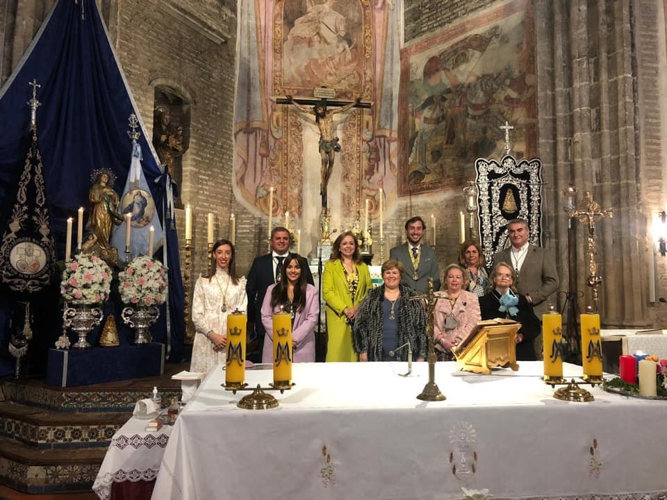 La CR Palos colaborará con la Hermandad del Rocío de Palos de la Frontera en los actos por su cincuentenario