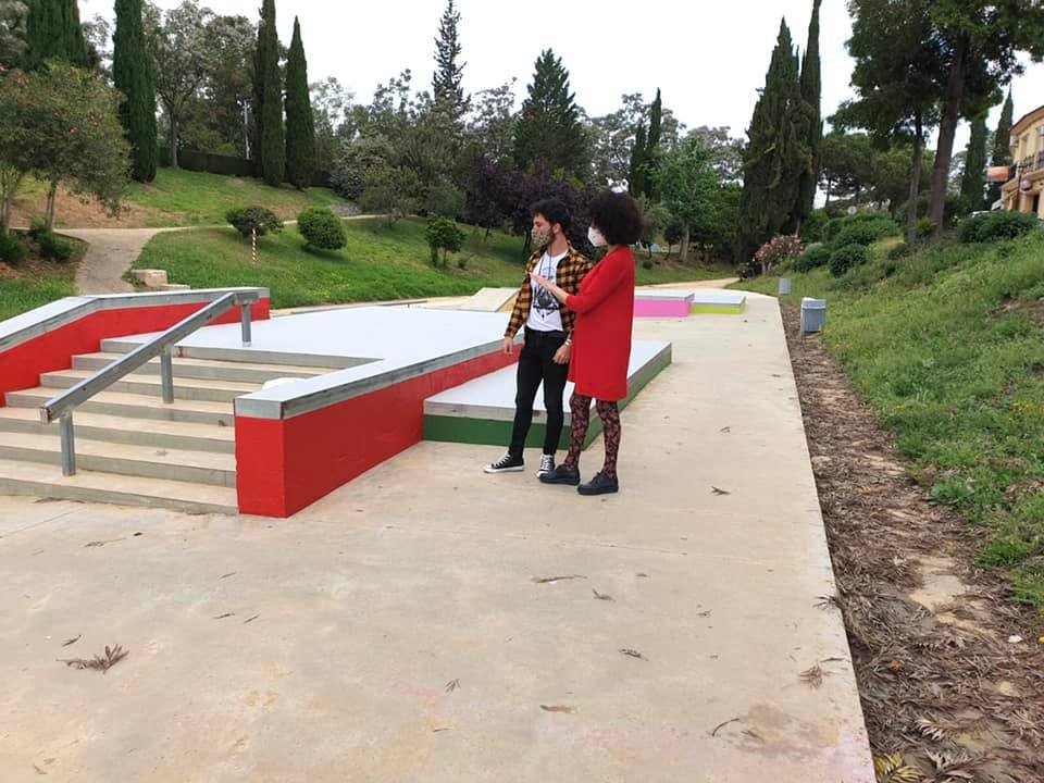 El ‘Skate Park’ de Gibraleón luce como nuevo tras una remodelación