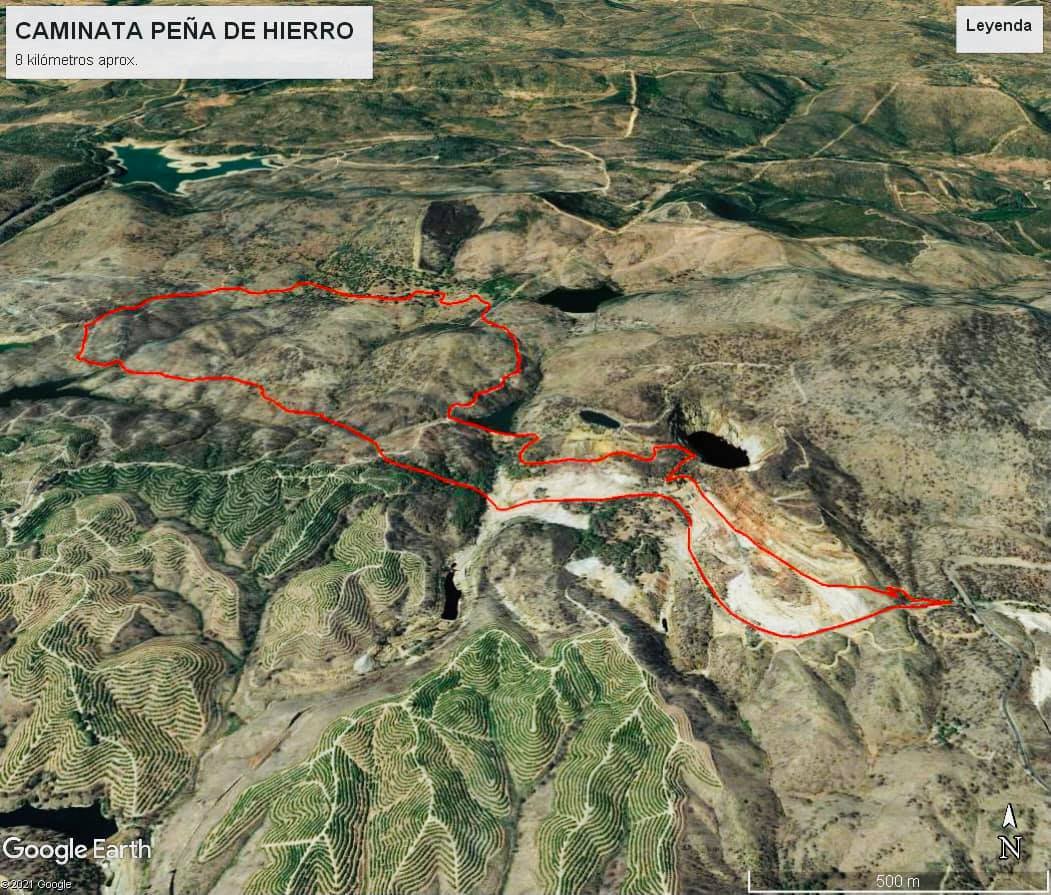 Organizan una caminata de ocho kilómetros por Peña del Hierro para este domingo