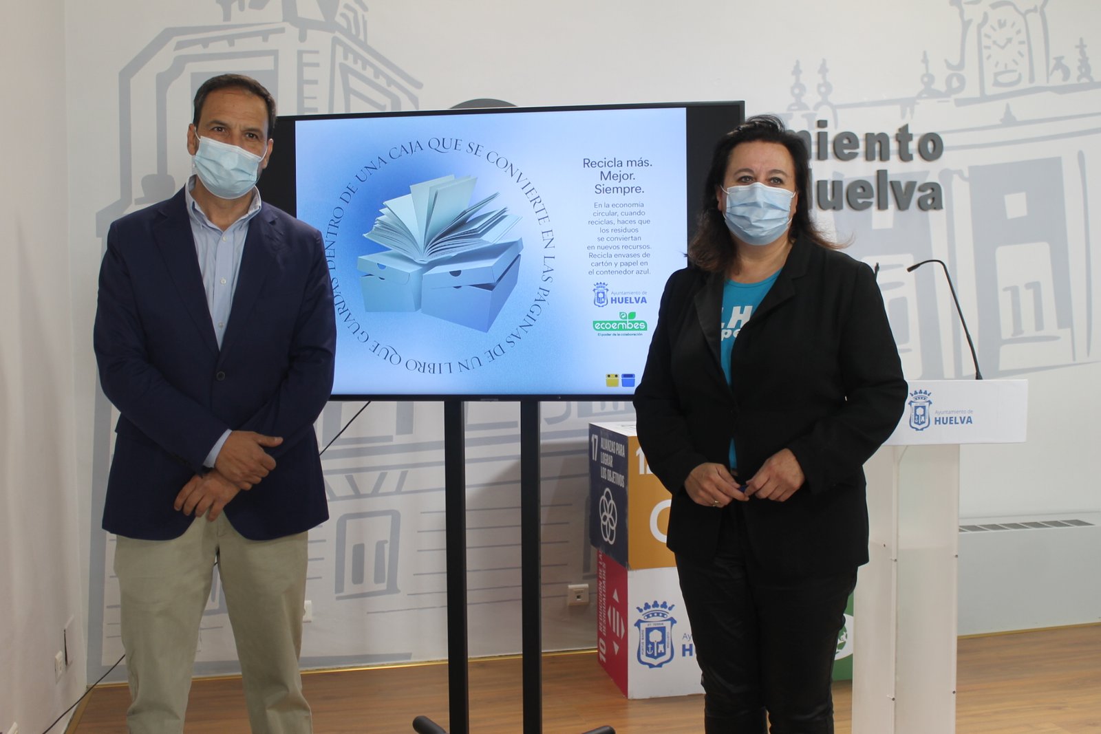 La campaña ‘El Mundo’ llega a Huelva para fomentar la separación selectiva de residuos