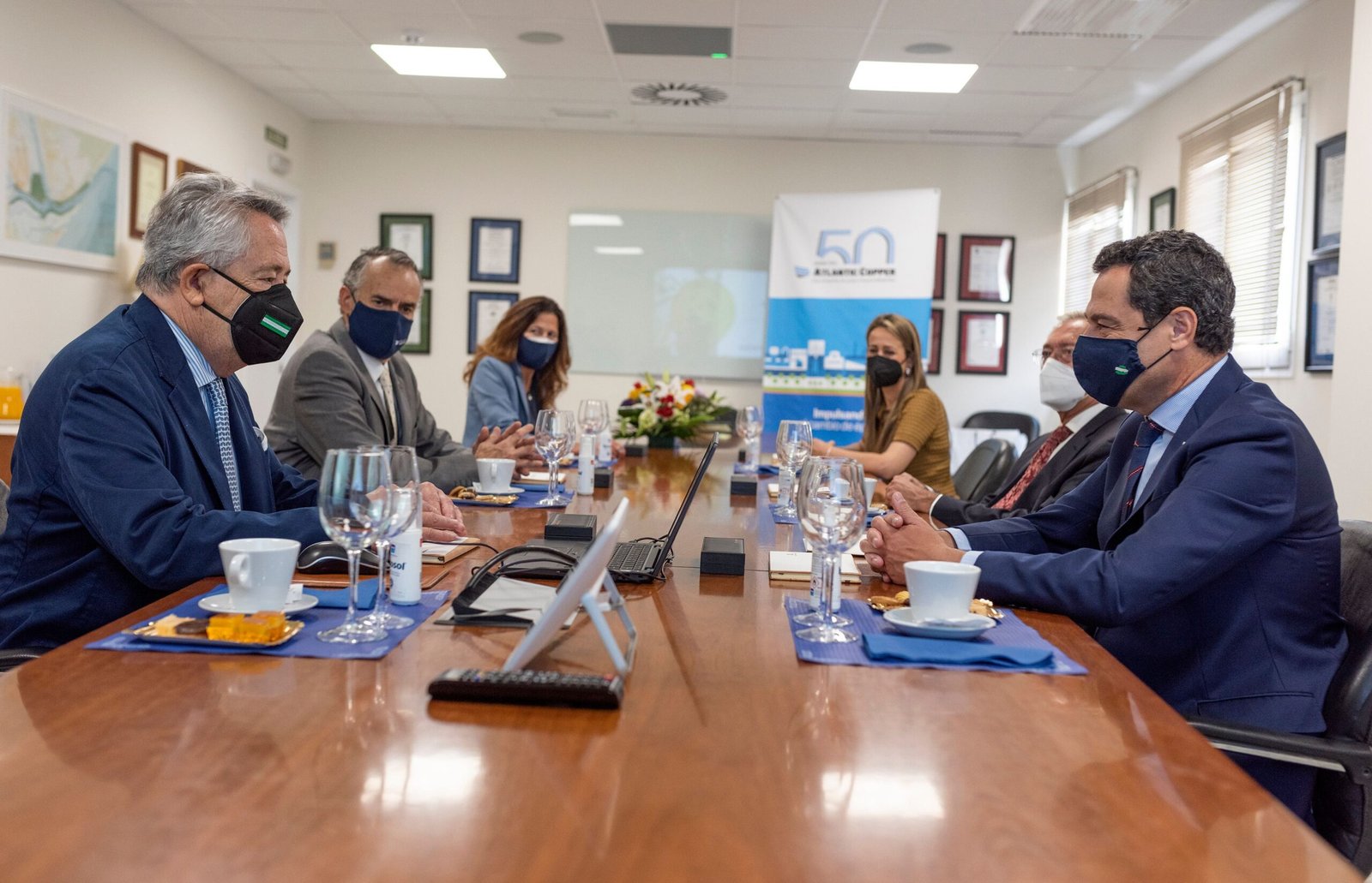 Moreno Bonilla destaca el «liderazgo» de Atlantic Copper