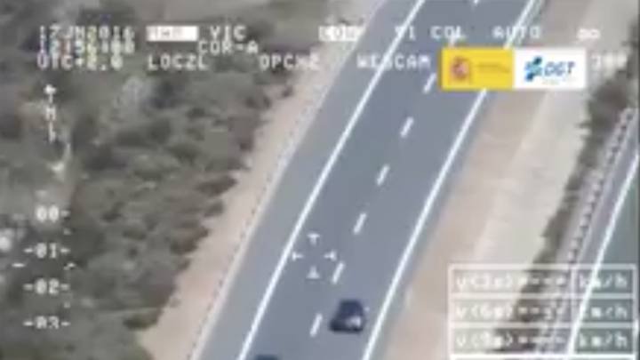 Se pone a 261 km/h por la N-435 y lo cuelga en redes sociales