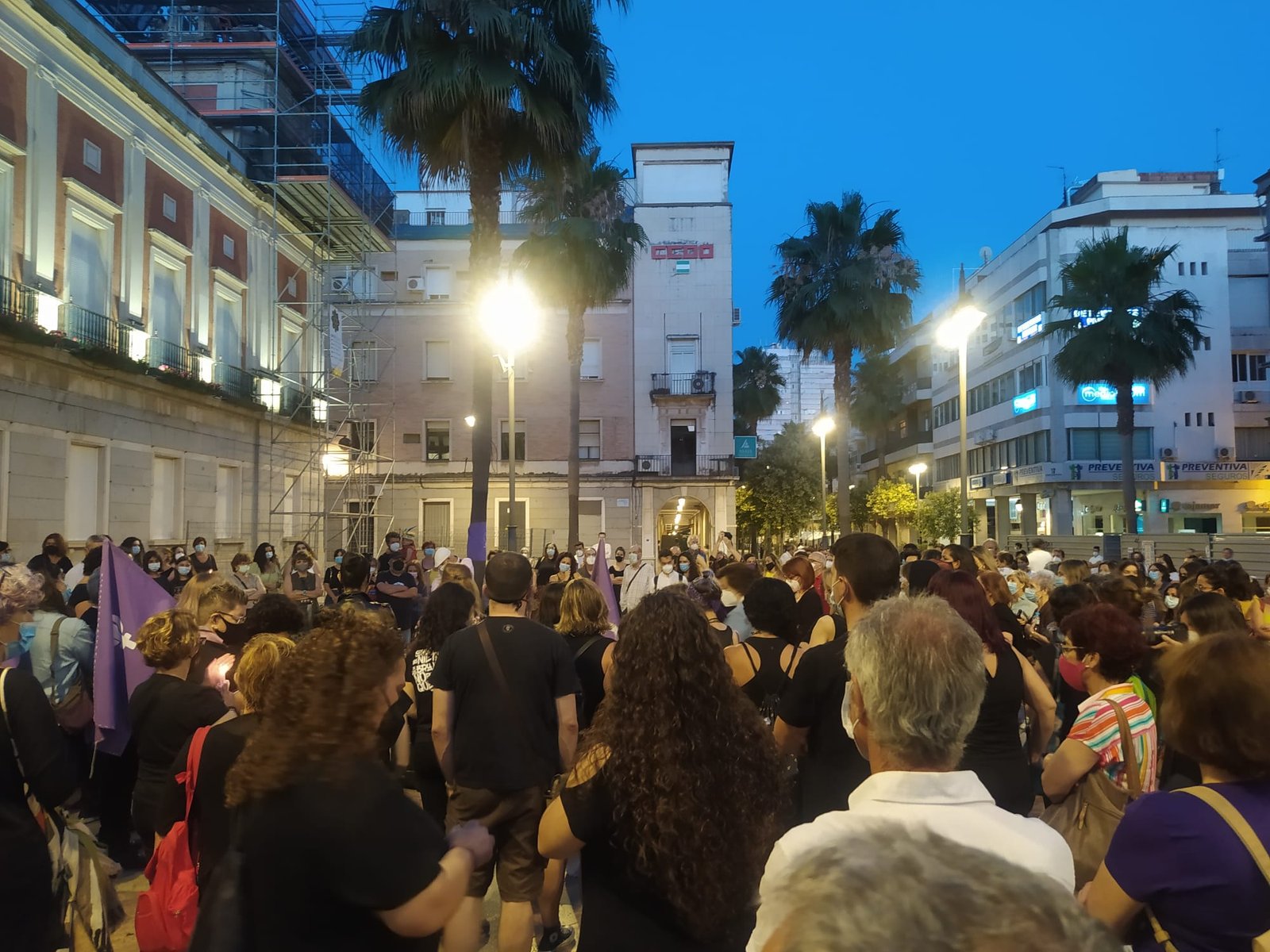 Huelva muestra su repulsa contra las violencias machistas