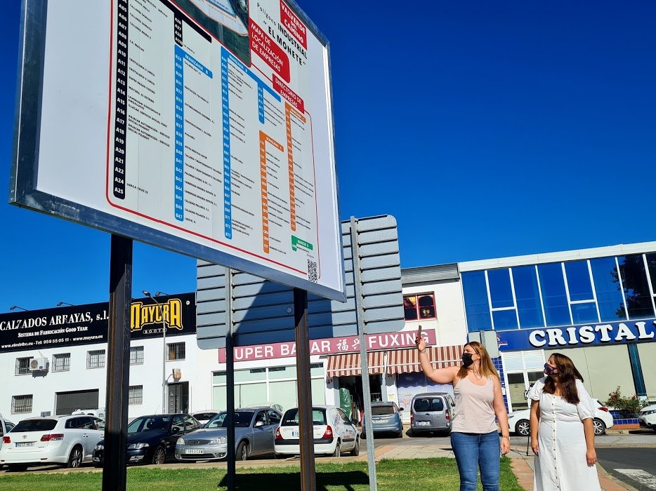 Instalan códigos QR para localizar las industrias de Valverde