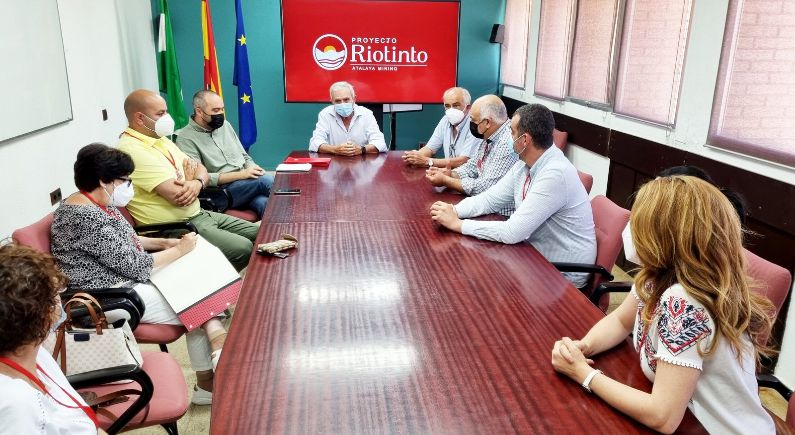 La mina de Riotinto renueva su acuerdo con los municipios de la Cuenca Minera