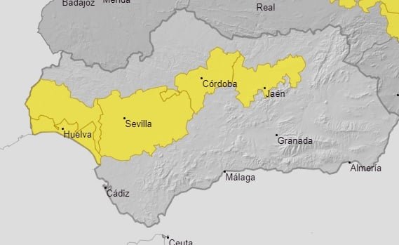El calor vuelve con fuerza a la provincia y activa el aviso amarillo