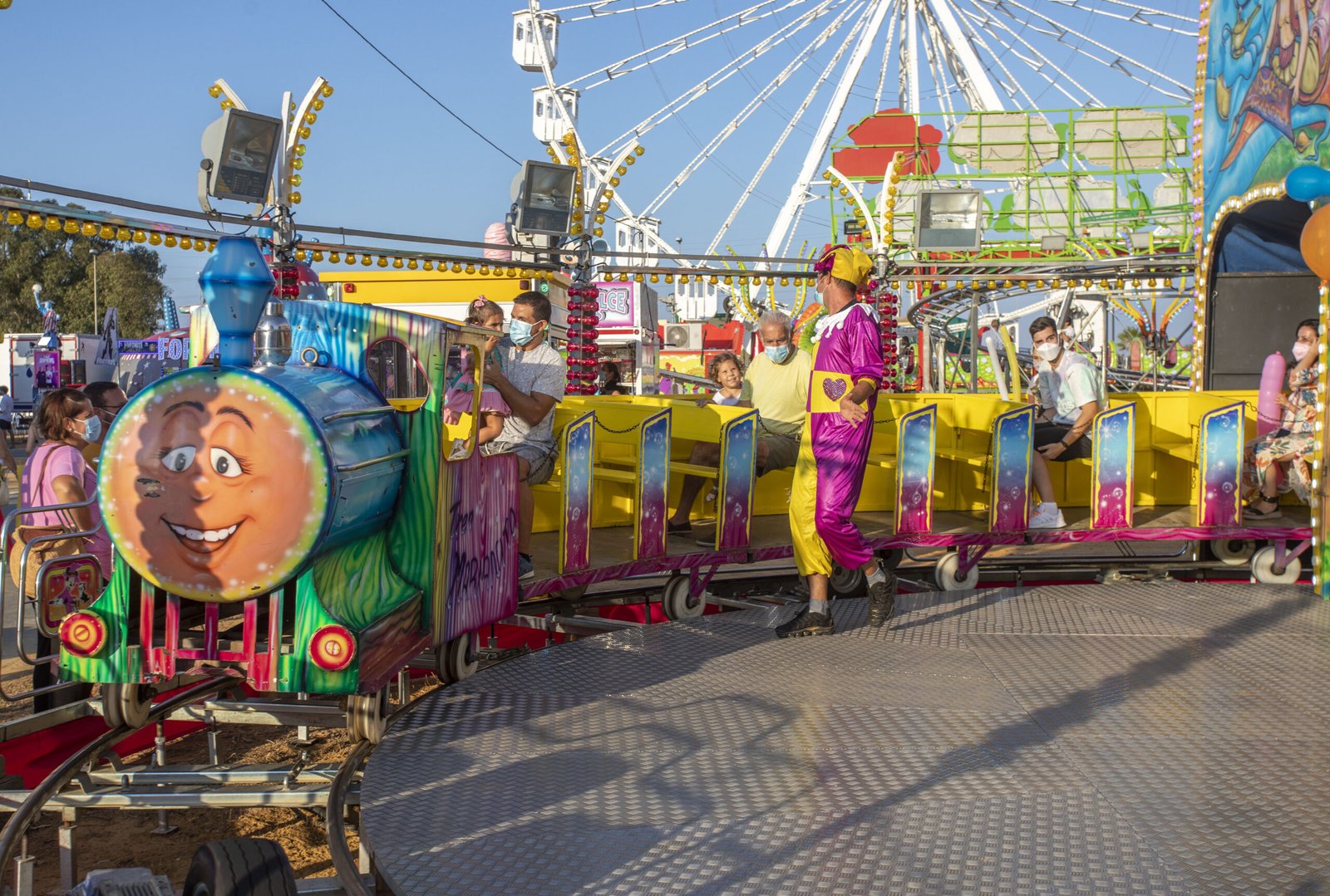 Las atracciones de las Colombinas celebran este jueves el ‘Día sin Ruidos’