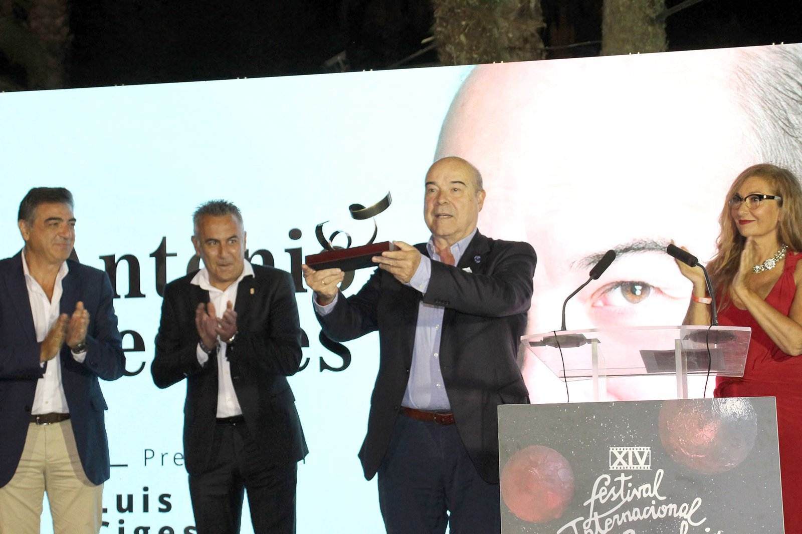 El mundo del cine homenajea a Antonio Resines en Islantilla