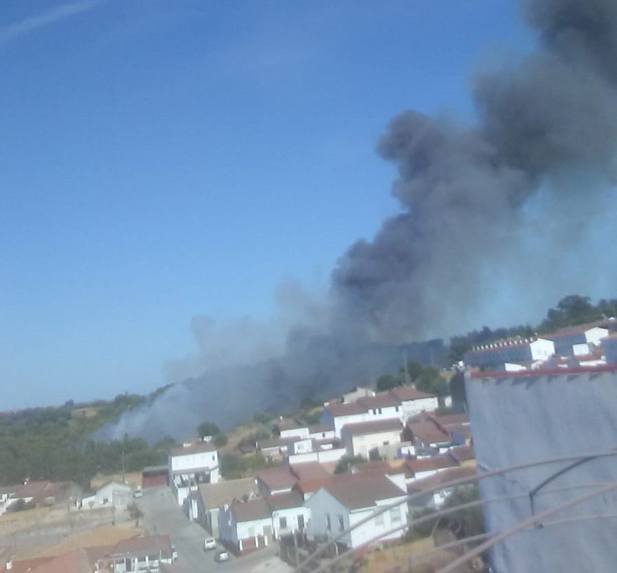 Extinguido el incendio de El Campillo tras calcinar 2,5 hectáreas de terreno