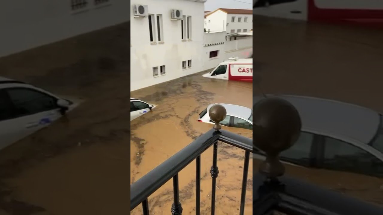 Diputación pone a disposición sus medios materiales y humanos para restablecer la situación tras la lluvia torrencial