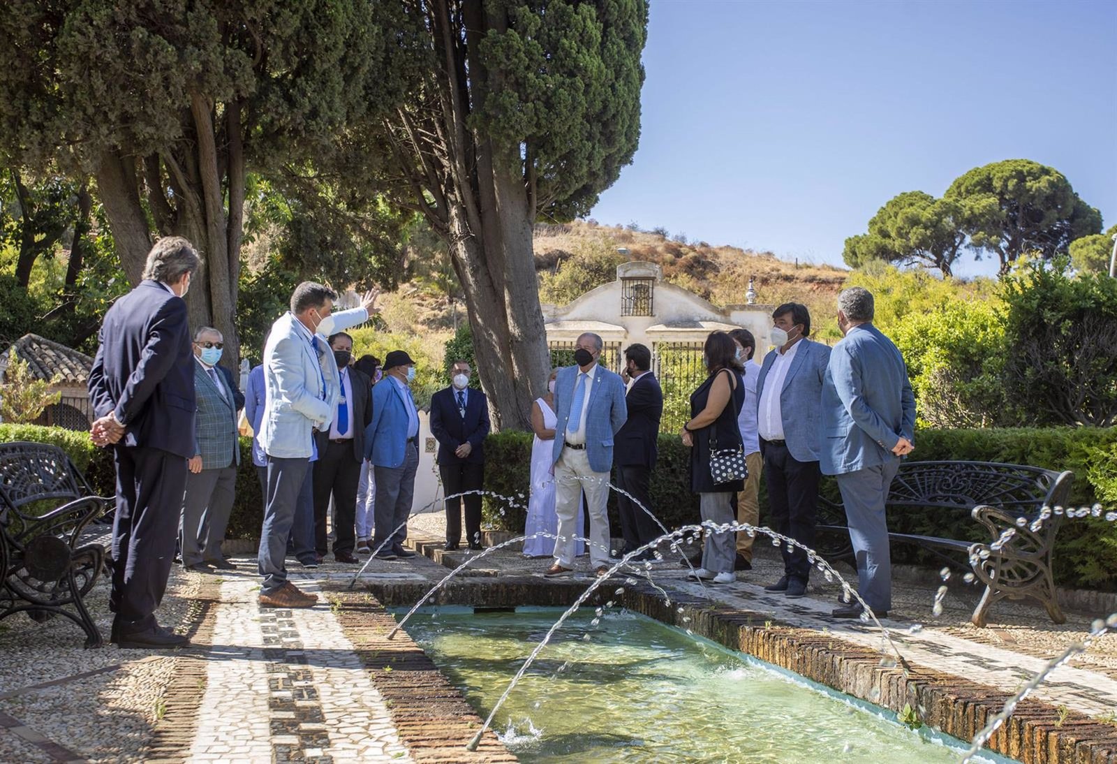 Los jardines de la Cinta completan la rehabilitación del Santuario