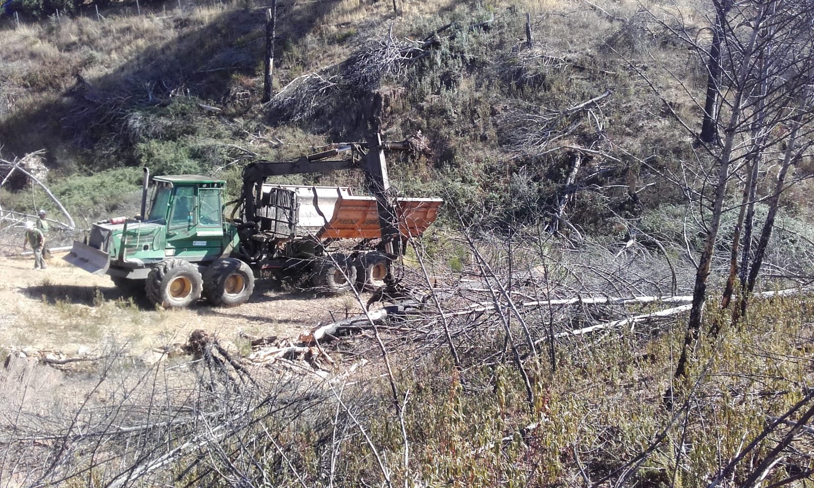 La Junta refuerza los trabajos de limpieza para evitar inundaciones en Nerva