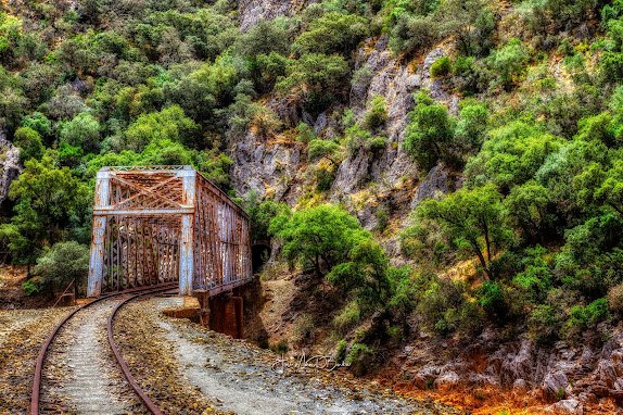 El Puente Salomón, una obra de ingeniería industrial británica en el ferrocarril minero