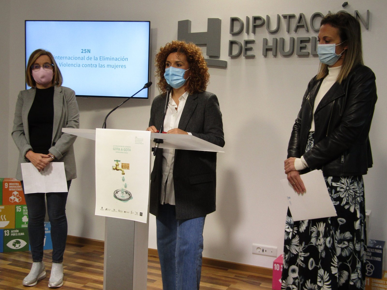 El Salón de Plenos de la Diputación de Huelva se llamará Clara Campoamor