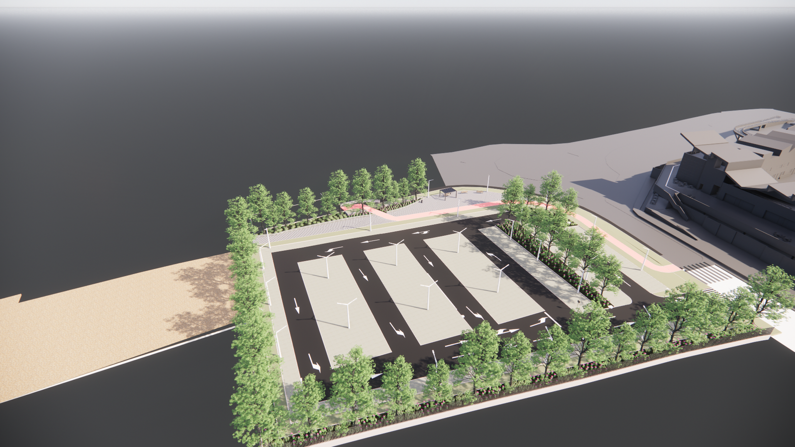 El Puerto de Huelva construirá una zona con 159 plazas de aparcamiento junto a la Ciudad del Marisco