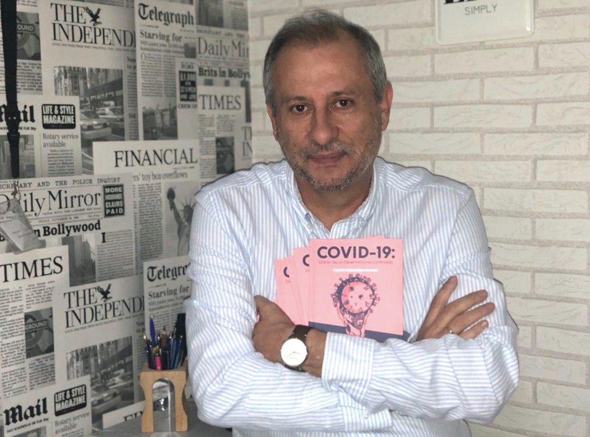 El hiperinmune zalameño al covid presenta su libro este miércoles en Huelva