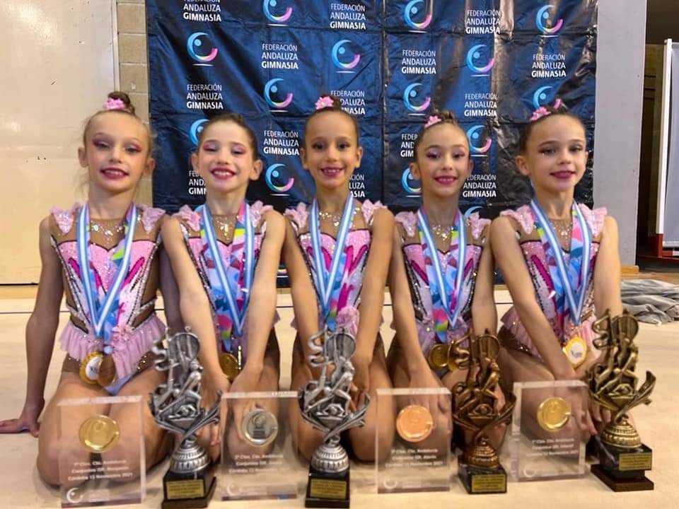 Inés Martín y Daniela Fernández se proclaman campeonas de Andalucía de gimnasia rítmica