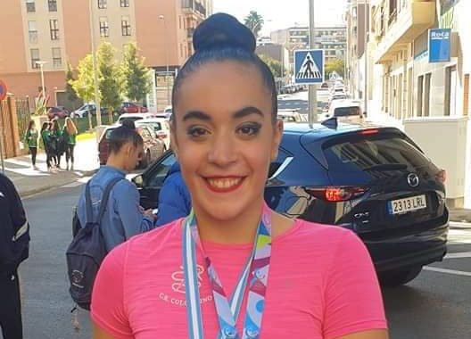 Lucía Paiseo se proclama subcampeona de Andalucía de gimnasia rítmica