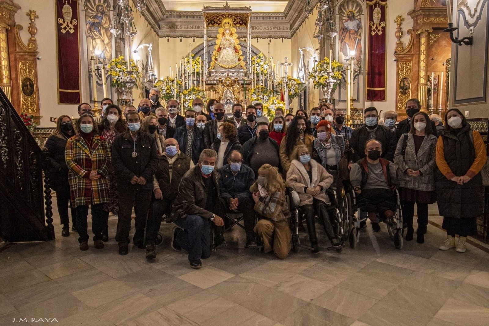 Los presos de Huelva vuelven a caminar hacia la Virgen del Rocío con medidas especiales por la pandemia