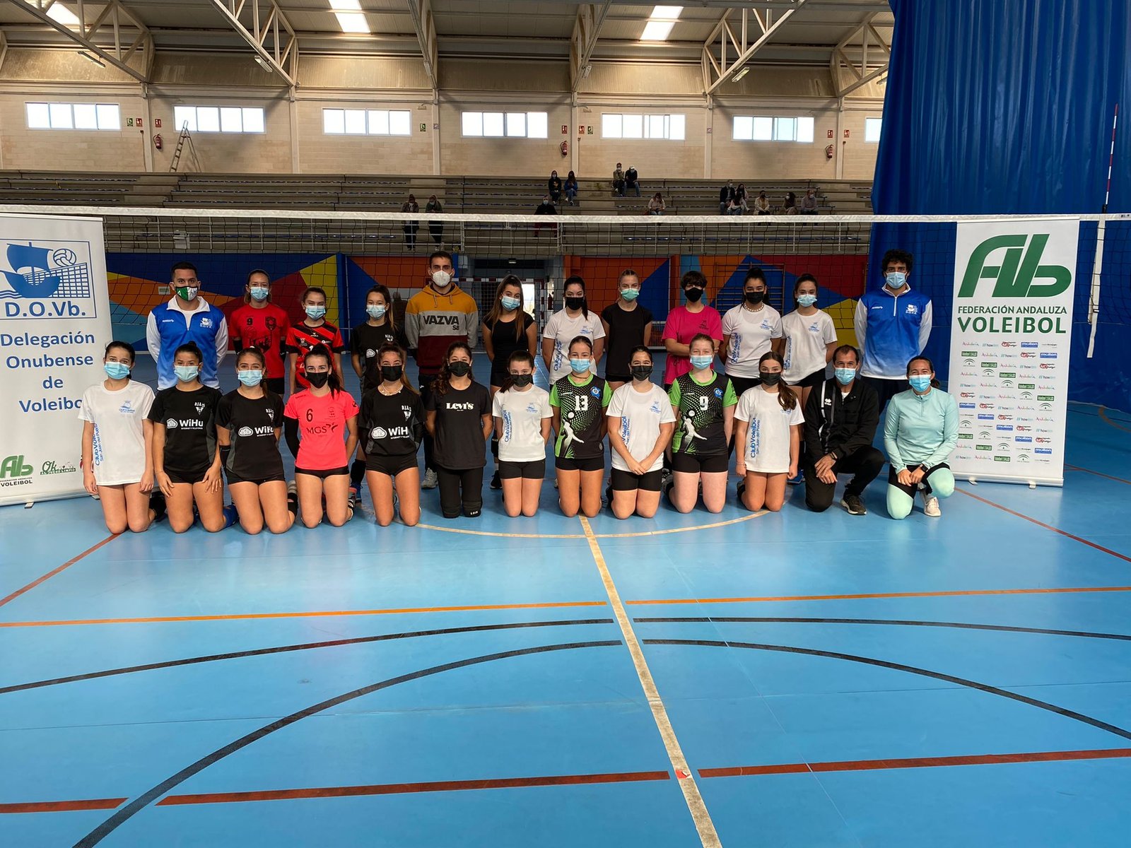 La primera concentración de selecciones andaluzas de voleibol tendrá una amplia representación de Huelva