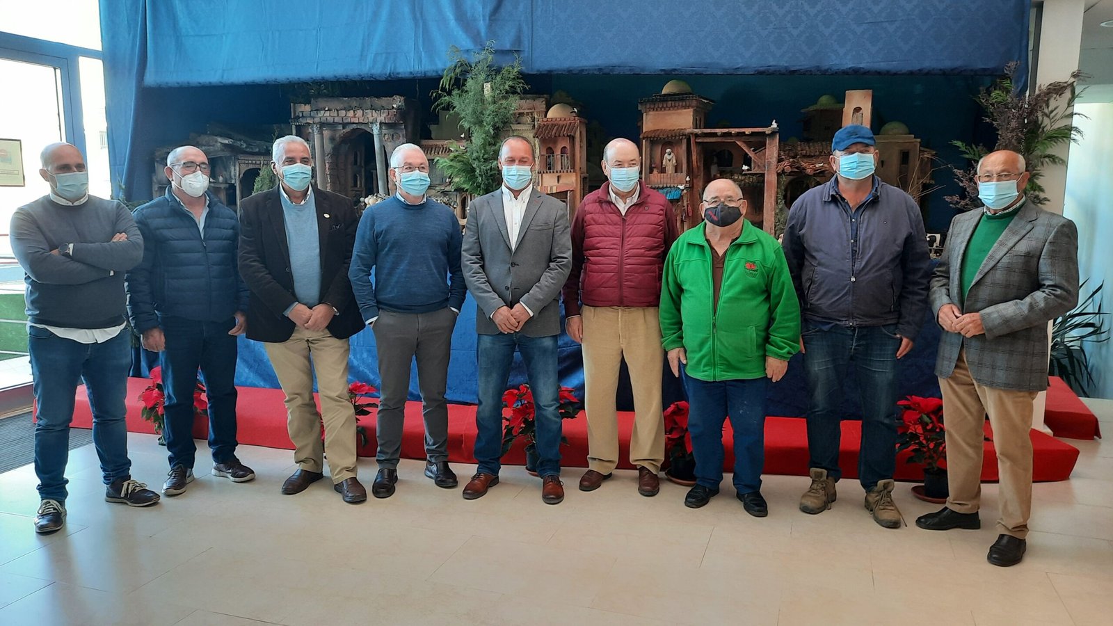 La CR Palos inaugura su belén navideño