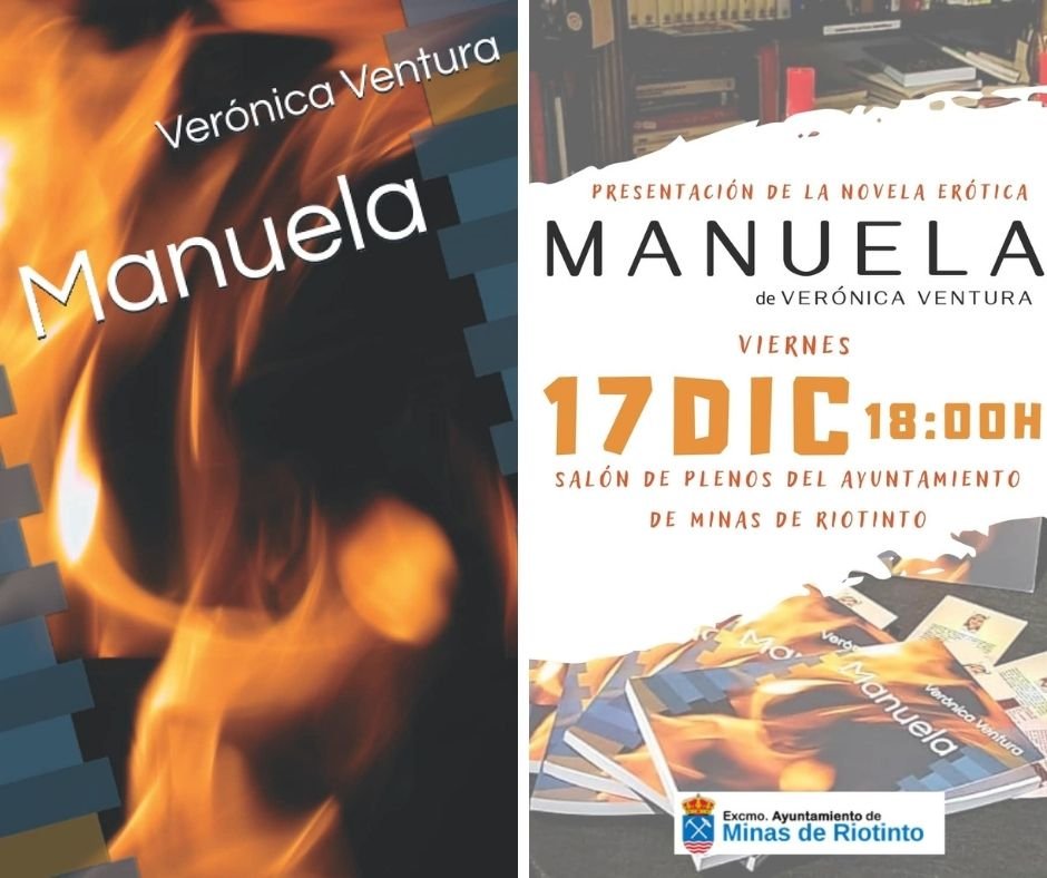 Riotinto acogerá la presentación de la novela erótica ‘Manuela’