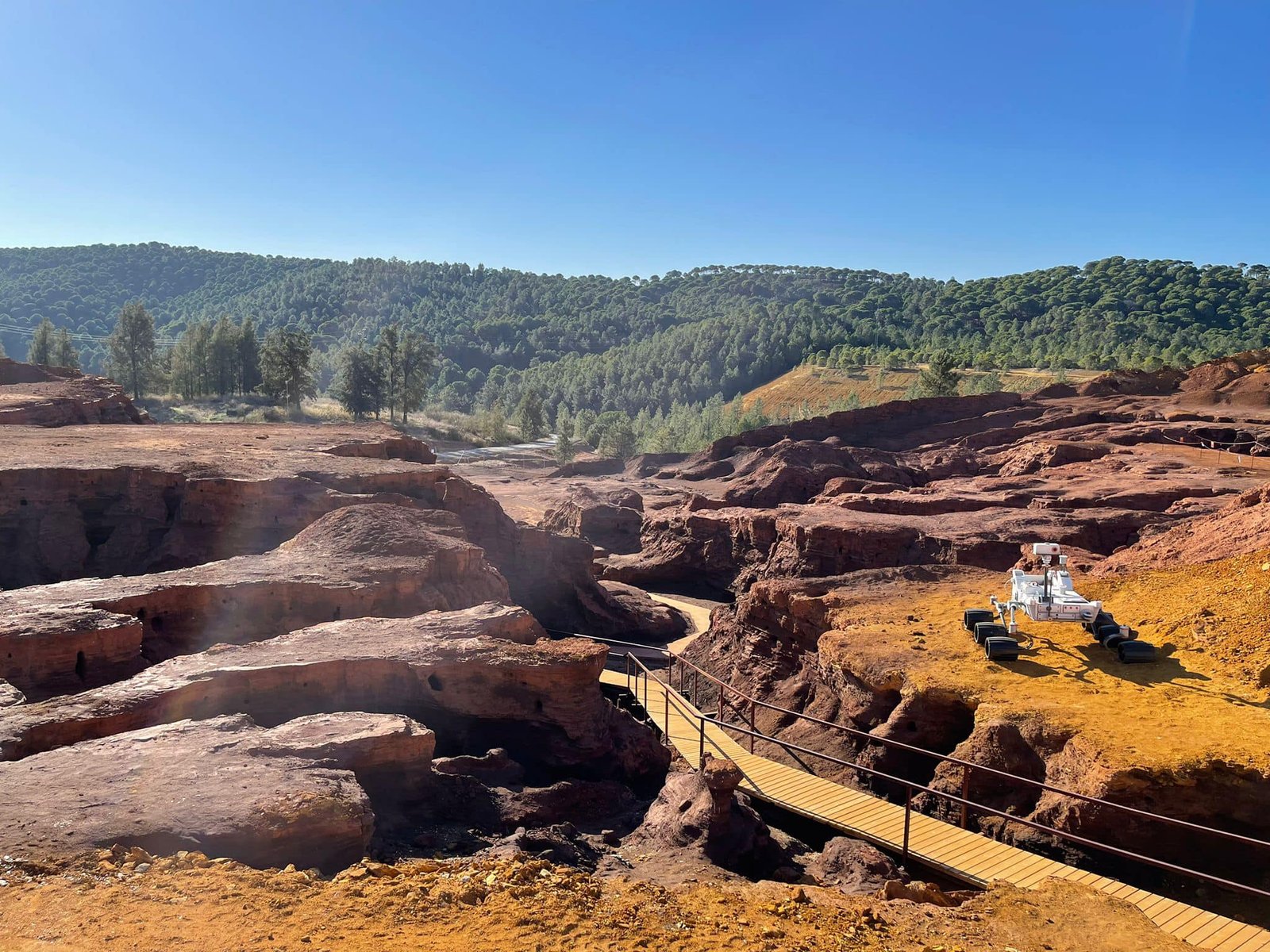 La Cuenca Minera amplía su oferta turística con la apertura al público de ‘Riotinto, Marte en la Tierra’