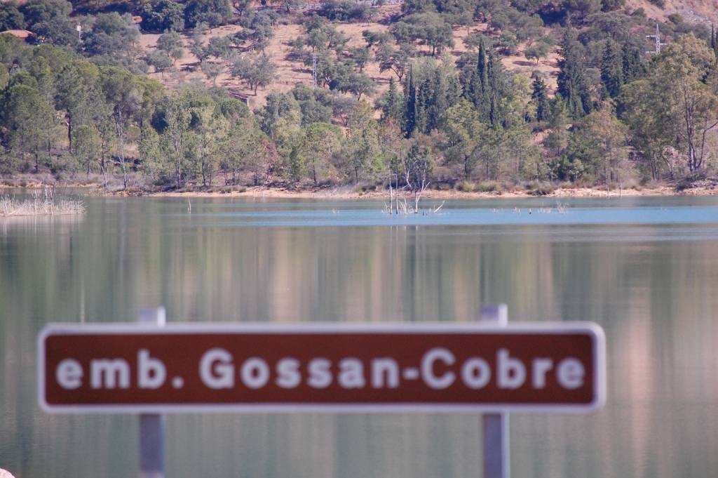 El embalse de Gossan, un emblema de la Cuenca Minera