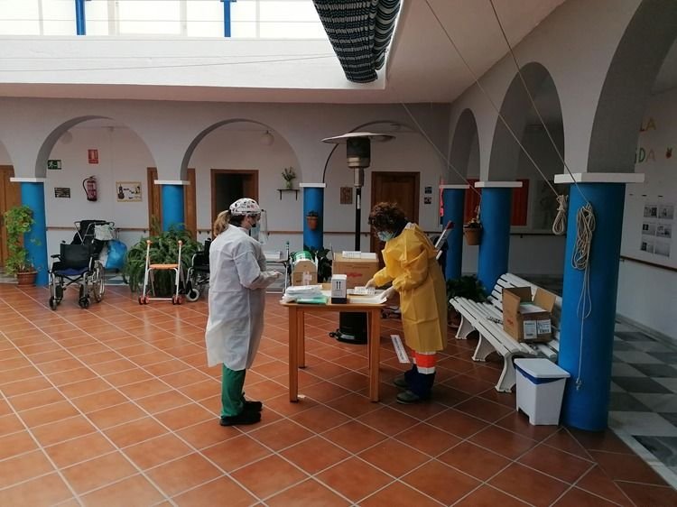 La residencia de Zalamea queda libre de covid