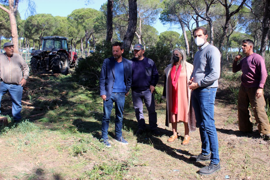El Ayuntamiento de Cartaya acondiciona el Parque Pedro de Almagro de Nuevo Portil