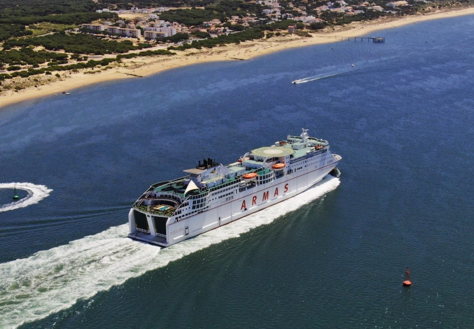 La ruta Huelva-Canarias contará con un servicio semanal más a partir de este sábado