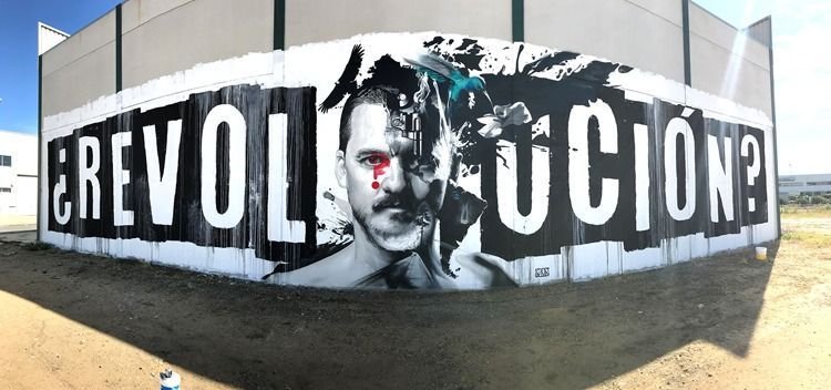 El artista plástico español Manomatic “revoluciona” el arte grafitero