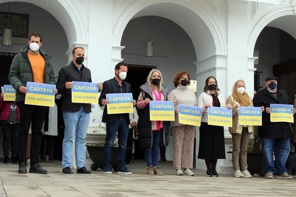 Cartaya se solidariza con Ucrania