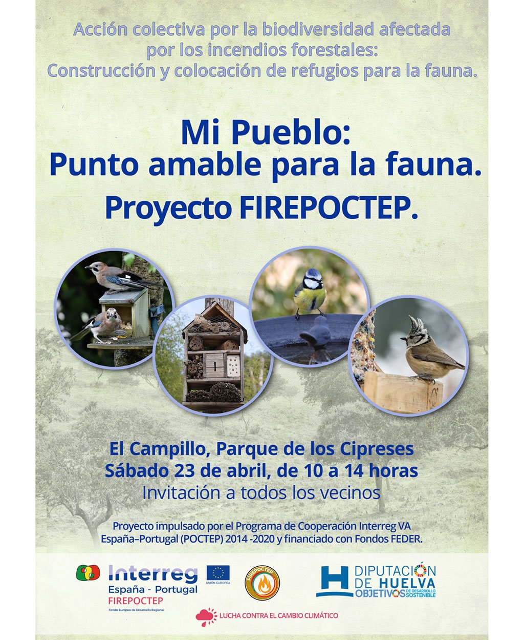 El Campillo construirá refugios para la fauna