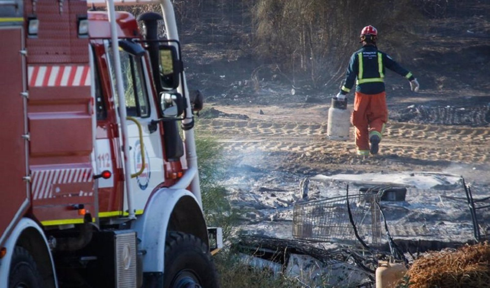 La Guardia Civil cree que el incendio de la chabola en la que murió una persona fue accidental