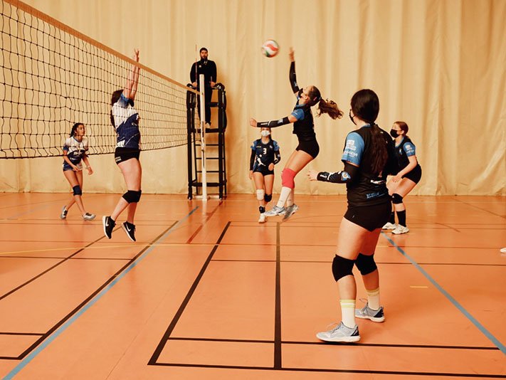 El CD Estuaria de voleibol, listo para el Andaluz cadete