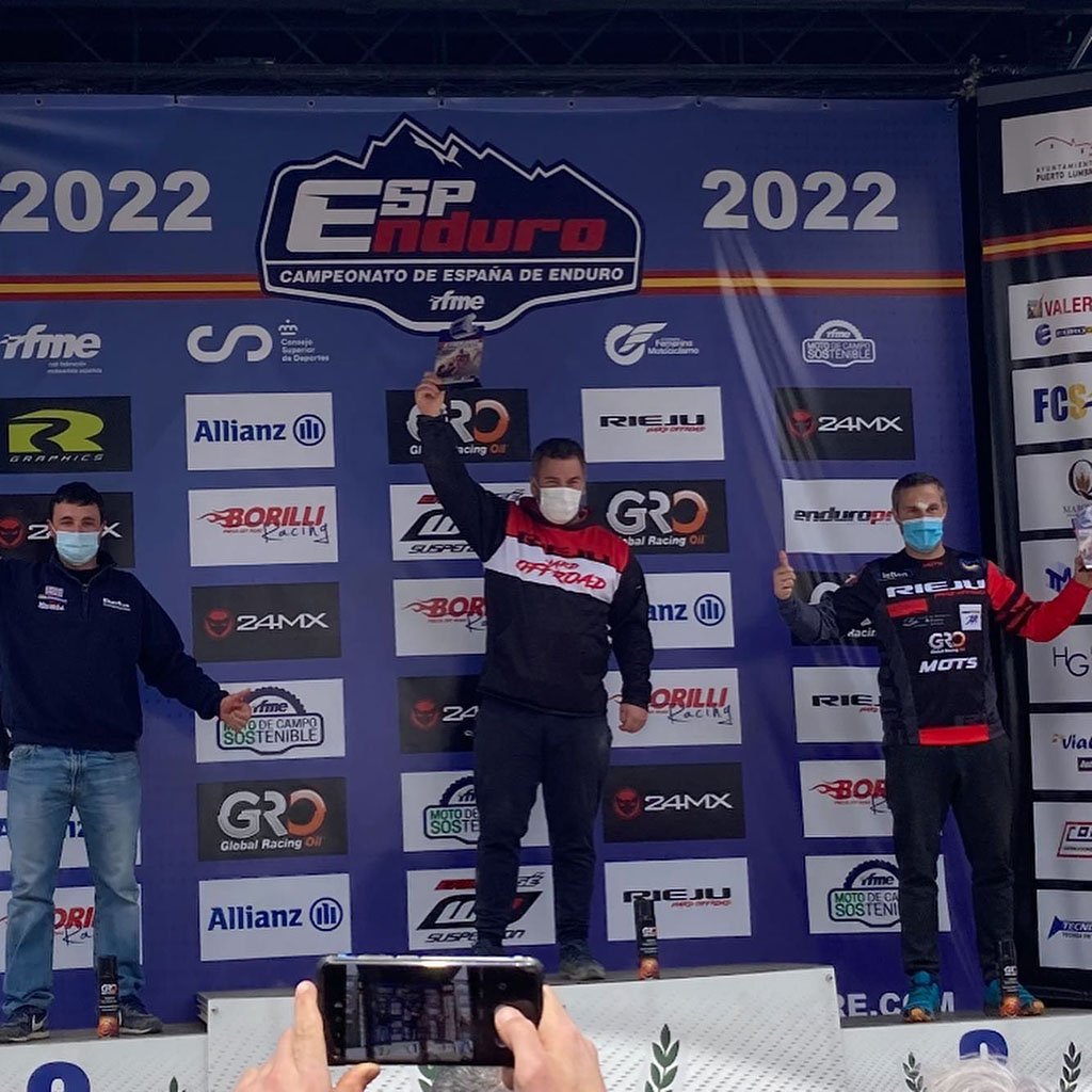 Rubén Palmar se coloca tercero de España en la primera prueba del nacional del Enduro