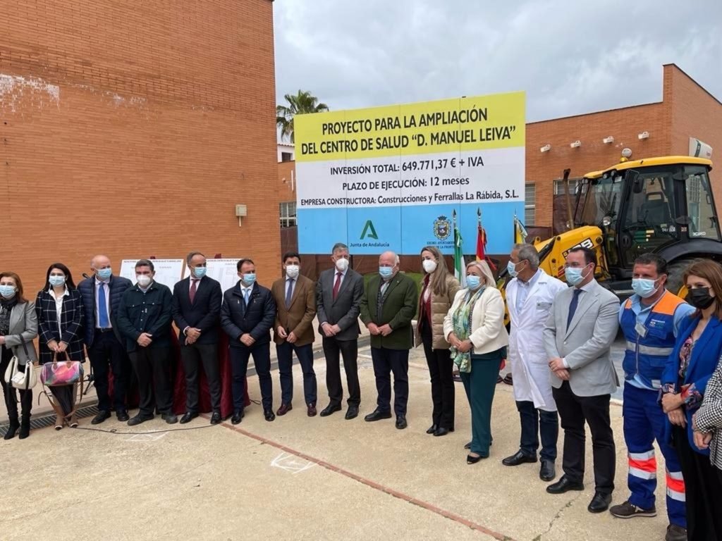 Comienzan las obras de ampliación del centro de Salud de Palos de la Frontera