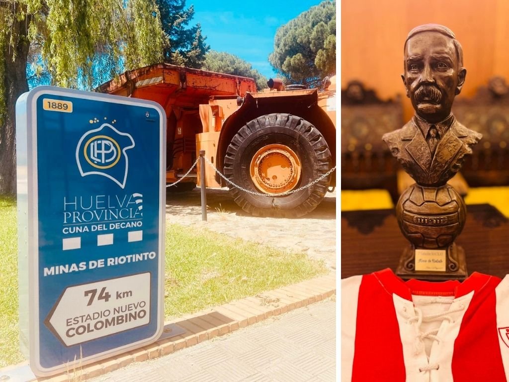 Riotinto recibe el premio Mackay y un totem que señala la distancia al Nuevo Colombino