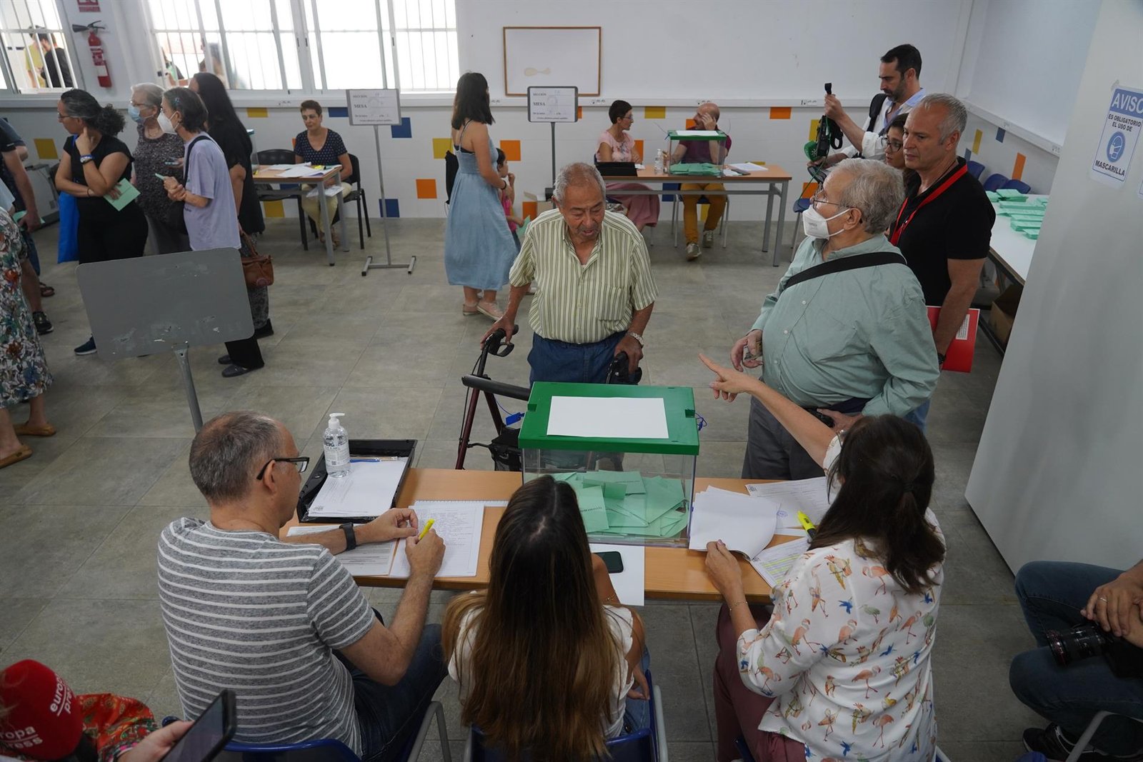 La participación cae más de un 3% en todos los municipios de la Cuenca Minera