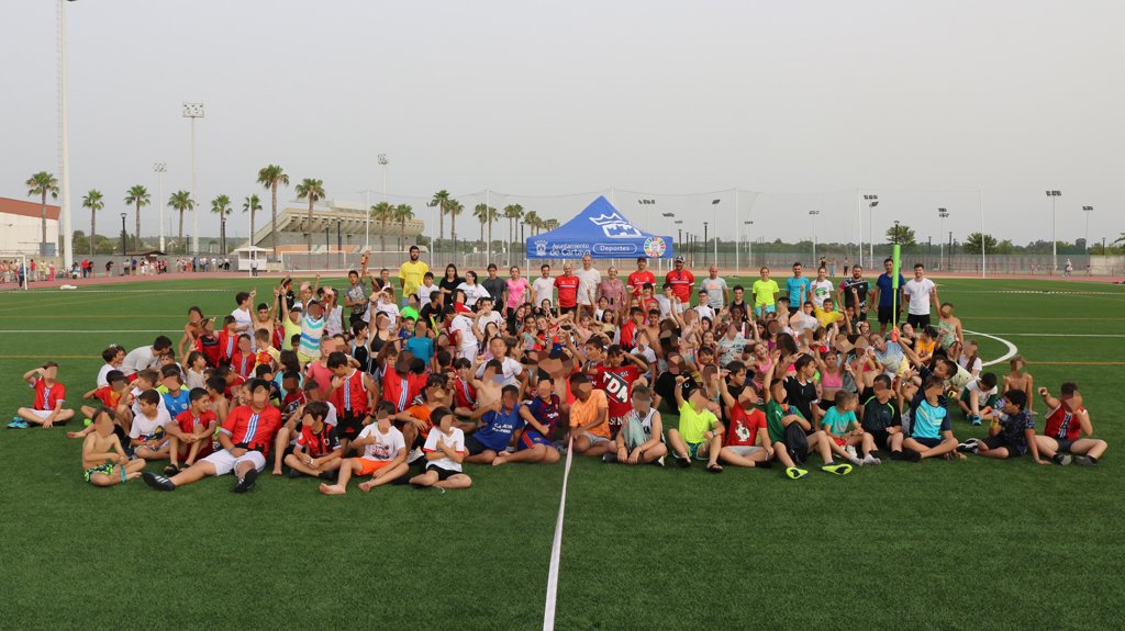 Más de 500 niños y niñas participan en las escuelas deportivas municipales de Cartaya