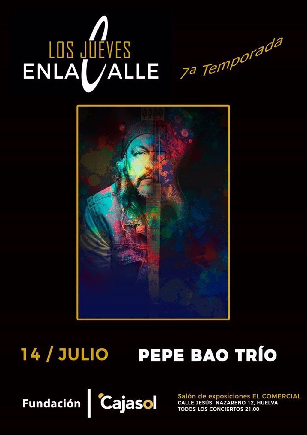 Los Jueves en la Calle prosiguen esta semana con un concierto del trío de Pepe Bao