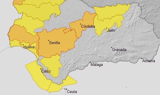 La Cuenca Minera permanecerá en aviso amarillo hasta este sábado