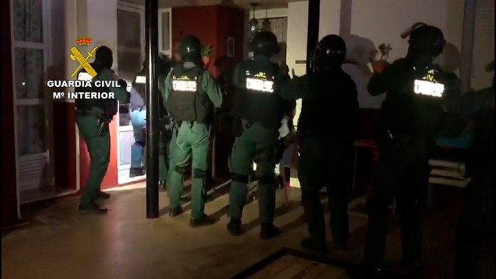 Desarticulan una organización criminal en Ayamonte