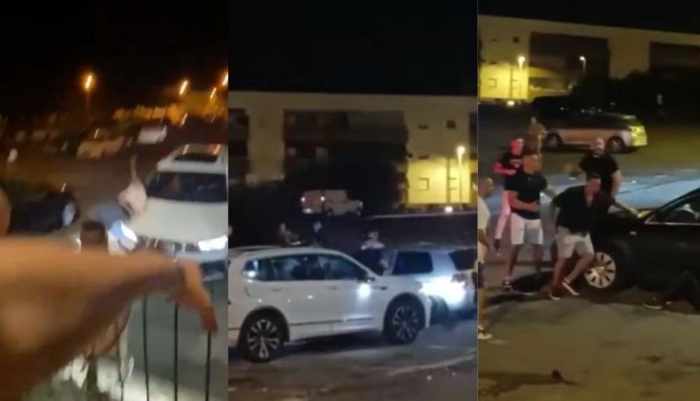 Una reyerta en Punta Umbría acaba con un atropello y cuatro detenidos