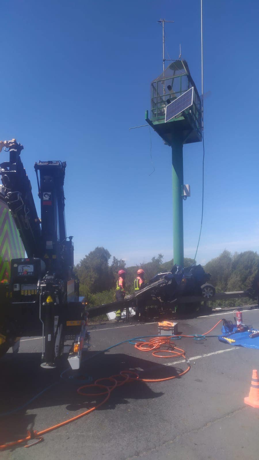 Un fallecido y un herido grave tras un accidente en El Espigón
