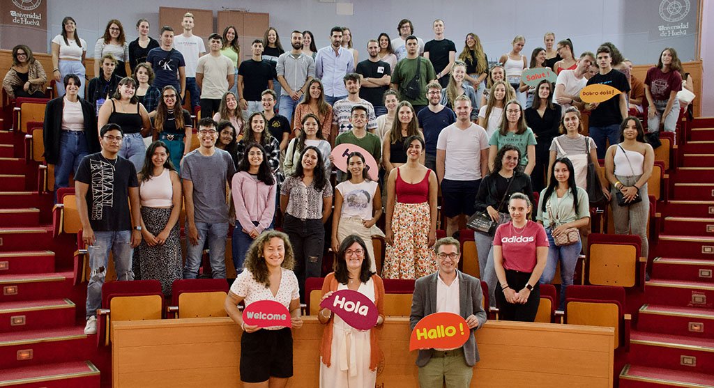La Universidad de Huelva da la bienvenida a 388 Erasmus procedentes de 33 países