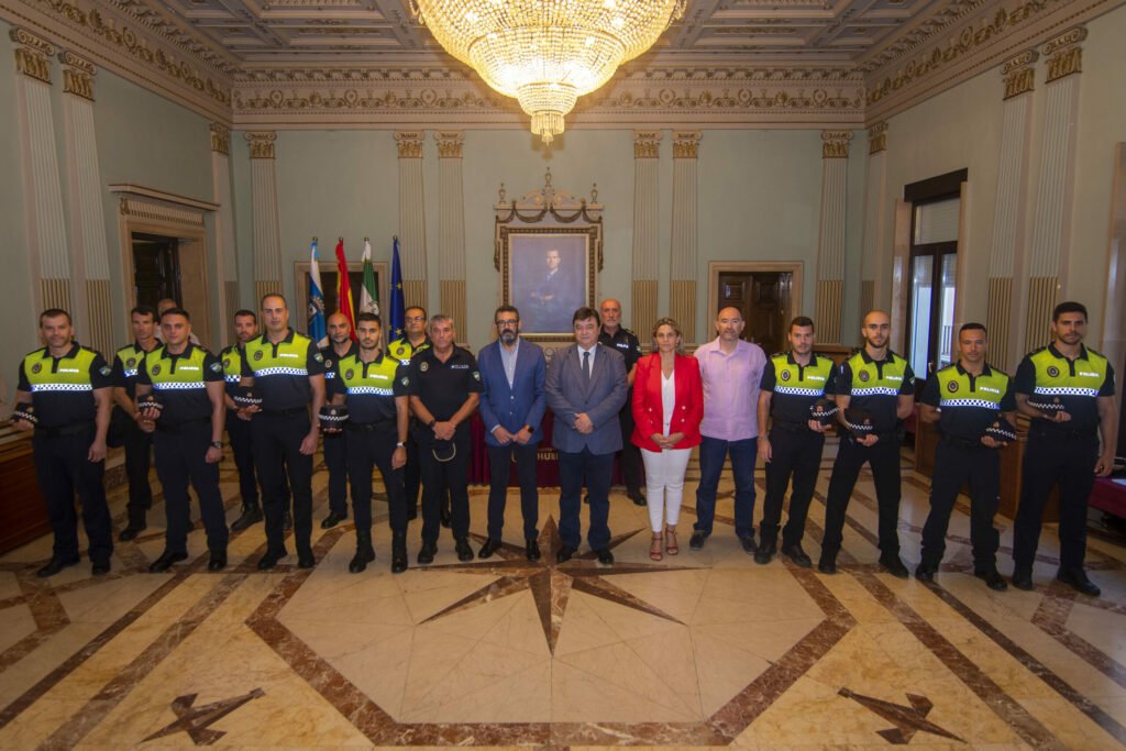 Ocho nuevos oficiales se incorporan a la Policía Local de Huelva