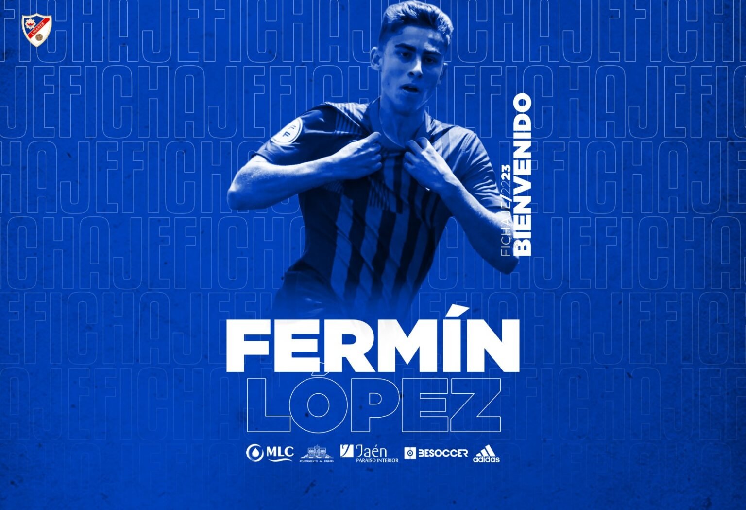 Fermín López marca su primer gol con el Linares para dar la victoria de su equipo